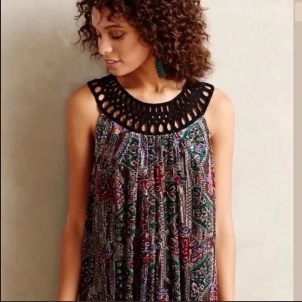 Anthropologie Linnea Velvet Dress - NWT - Picture 3 of 9